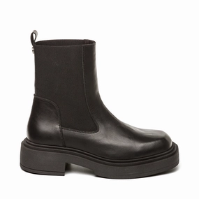 Churro Boot BLACK LEATHER Womens Boots & Booties promotion
