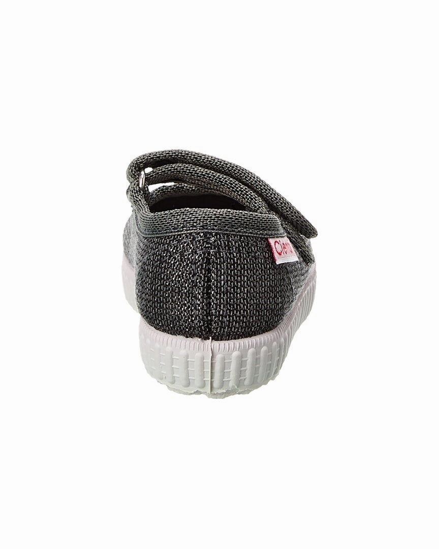 Cienta Mercedes Scractch Metalizado Canvas Sneaker