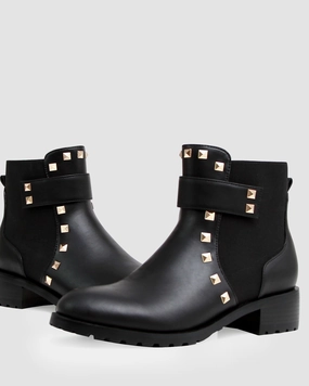 City Lights Leather Ankle Boot Comfortable Womens Boots low price