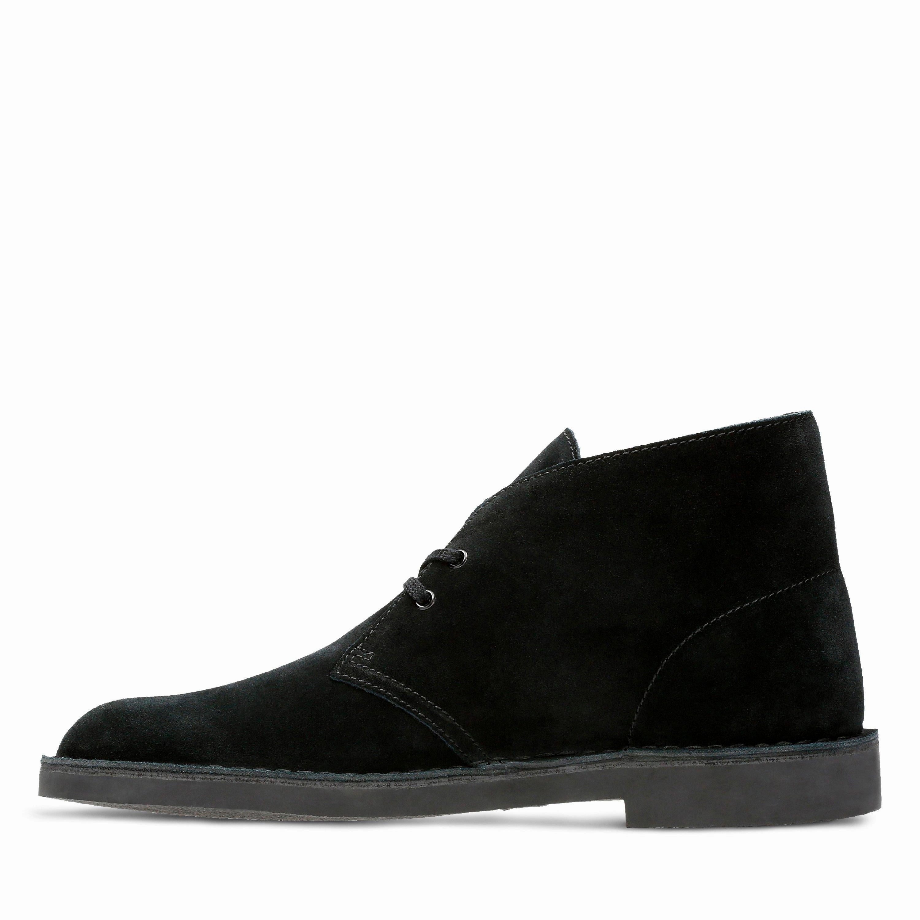 Clarks BUSHACRE 2 in Black Suede