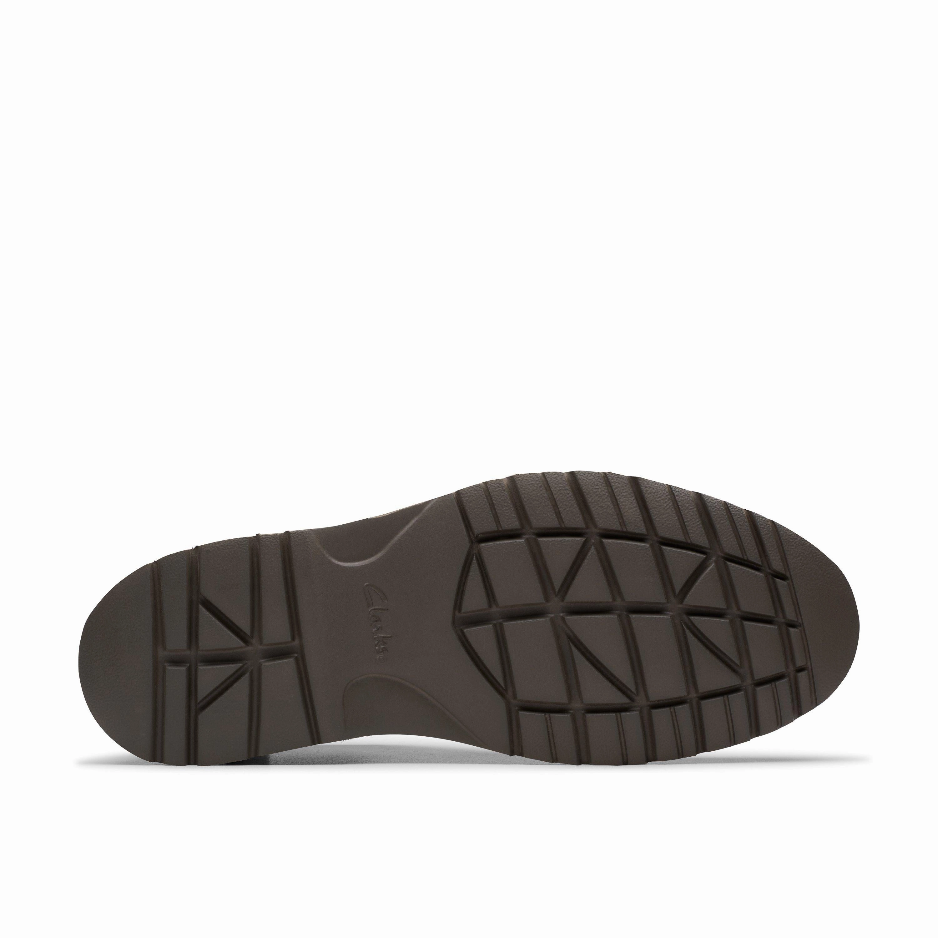 Clarks Eastridge Mid in Brown Leather