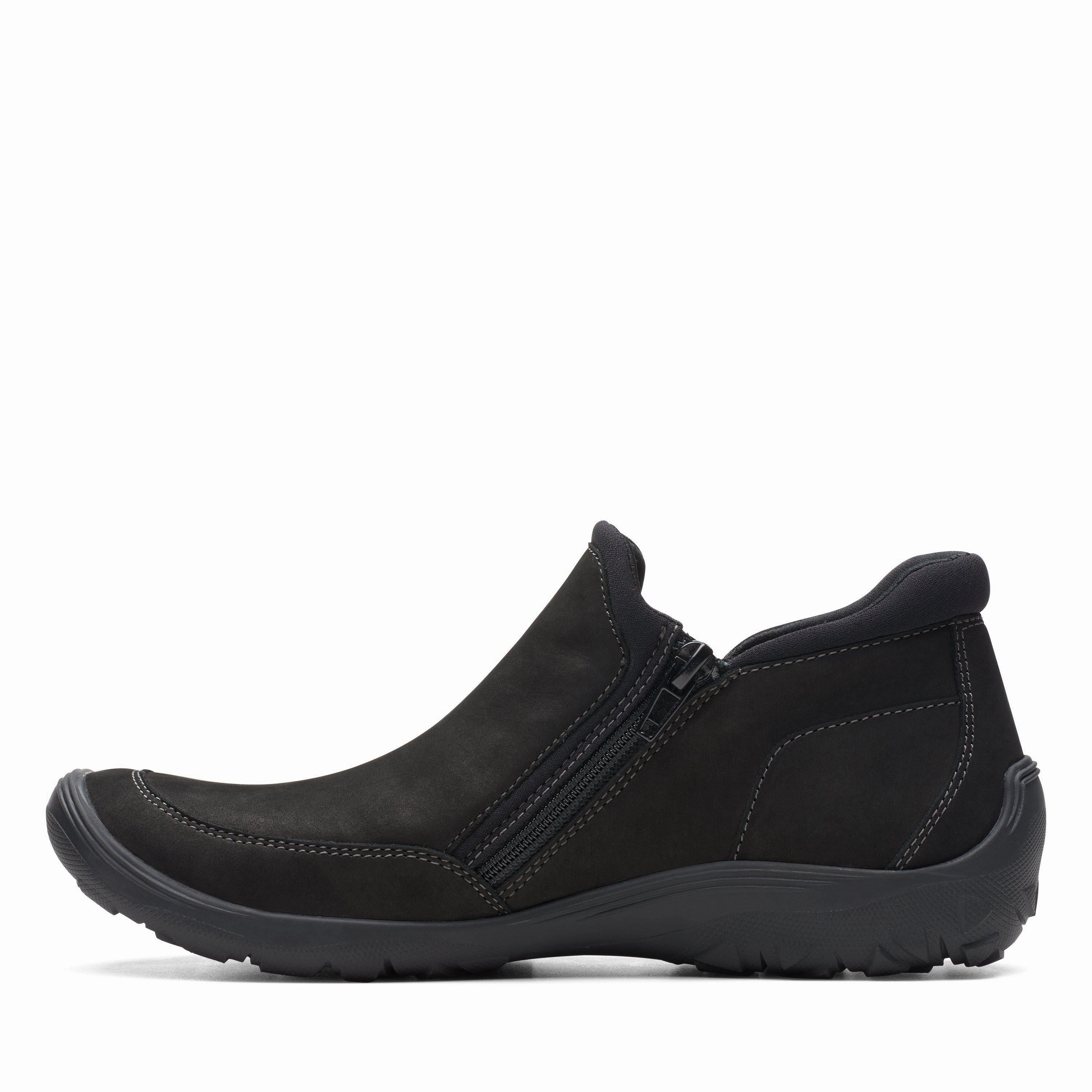 Clarks Fiana Bay in Black Nubuck