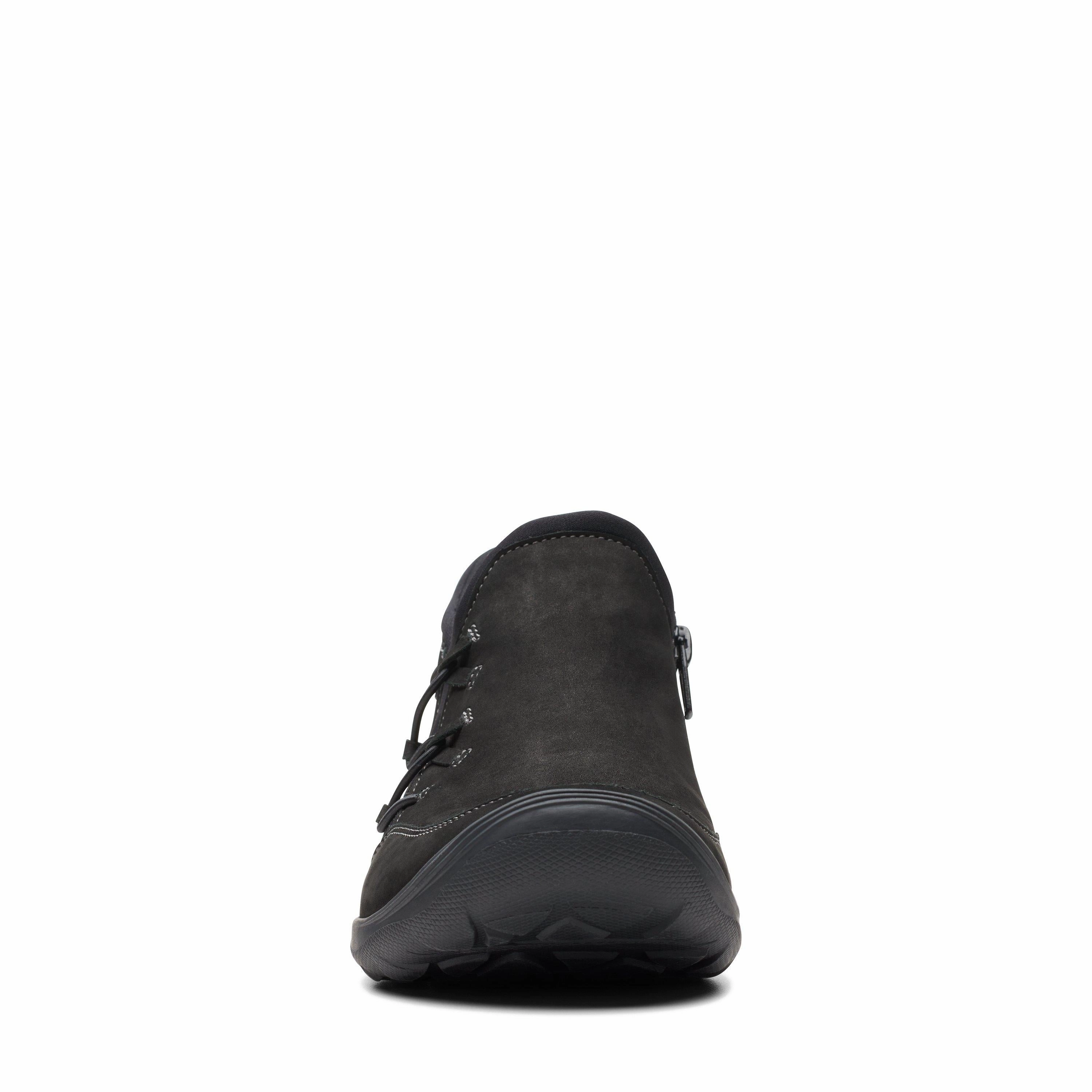 Clarks Fiana Bay in Black Nubuck