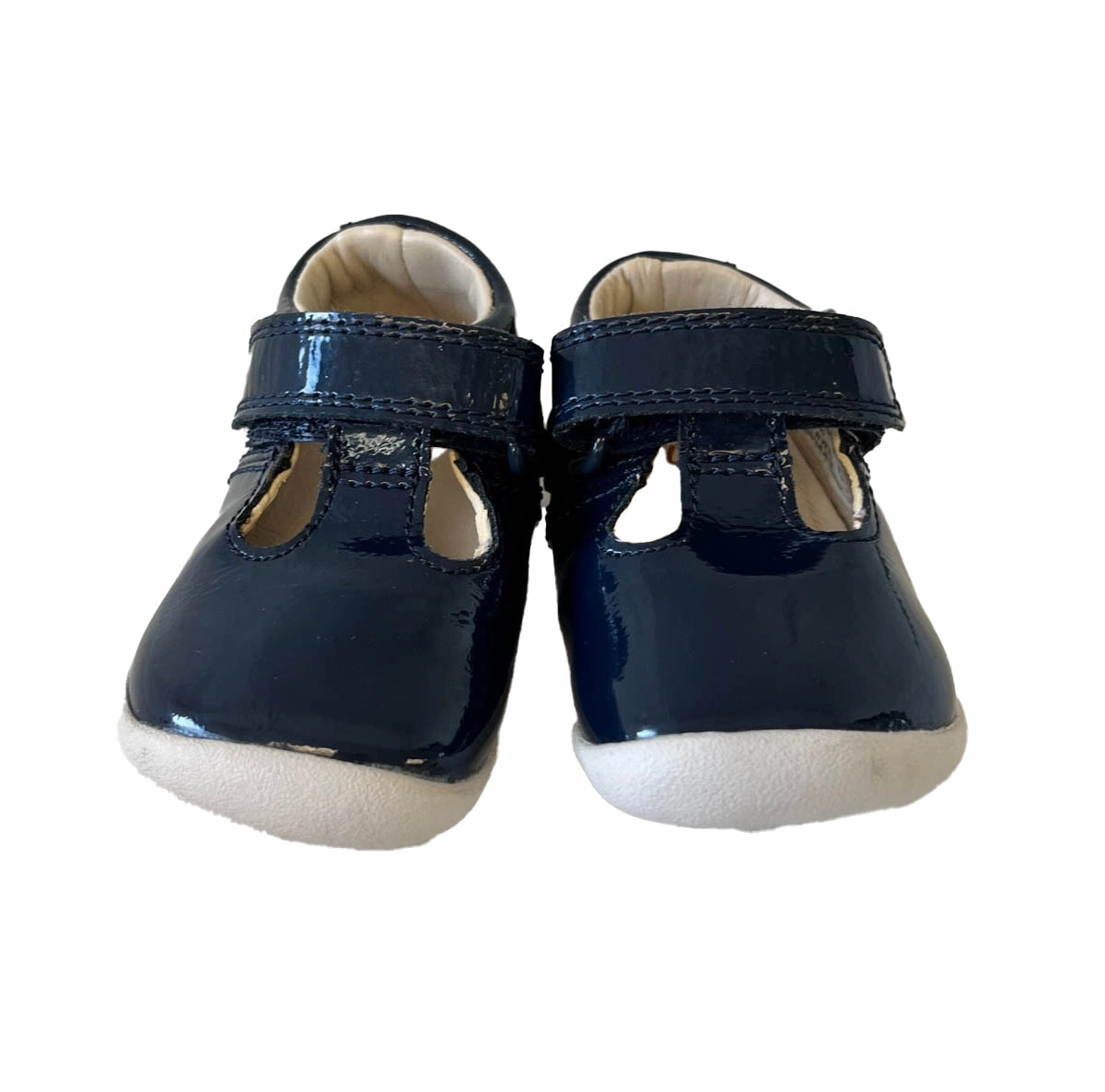 Clarks Girls Blue Patent Shoes Discount Boys Footwear online