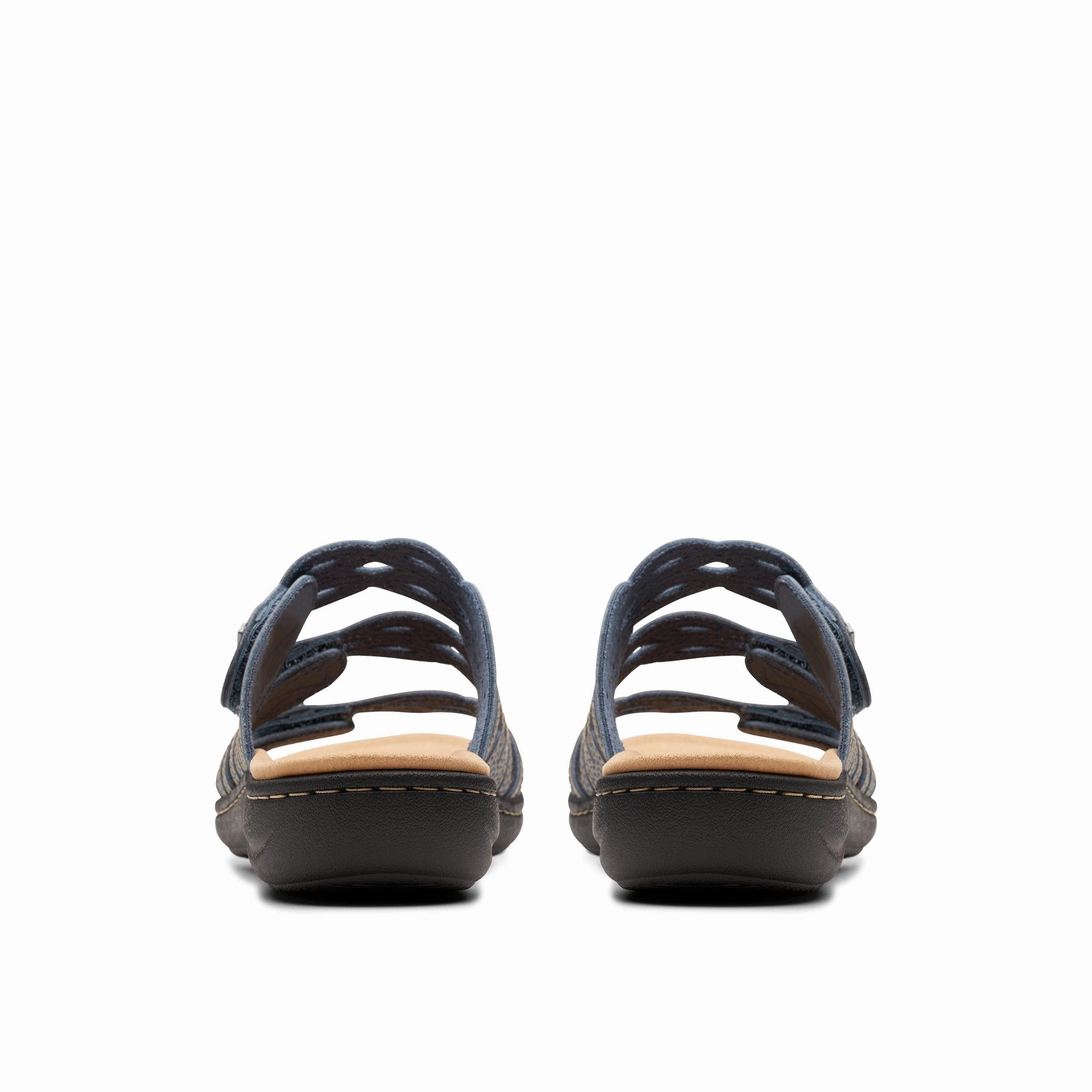 Clarks Laurieann Ruby in Blue Leather
