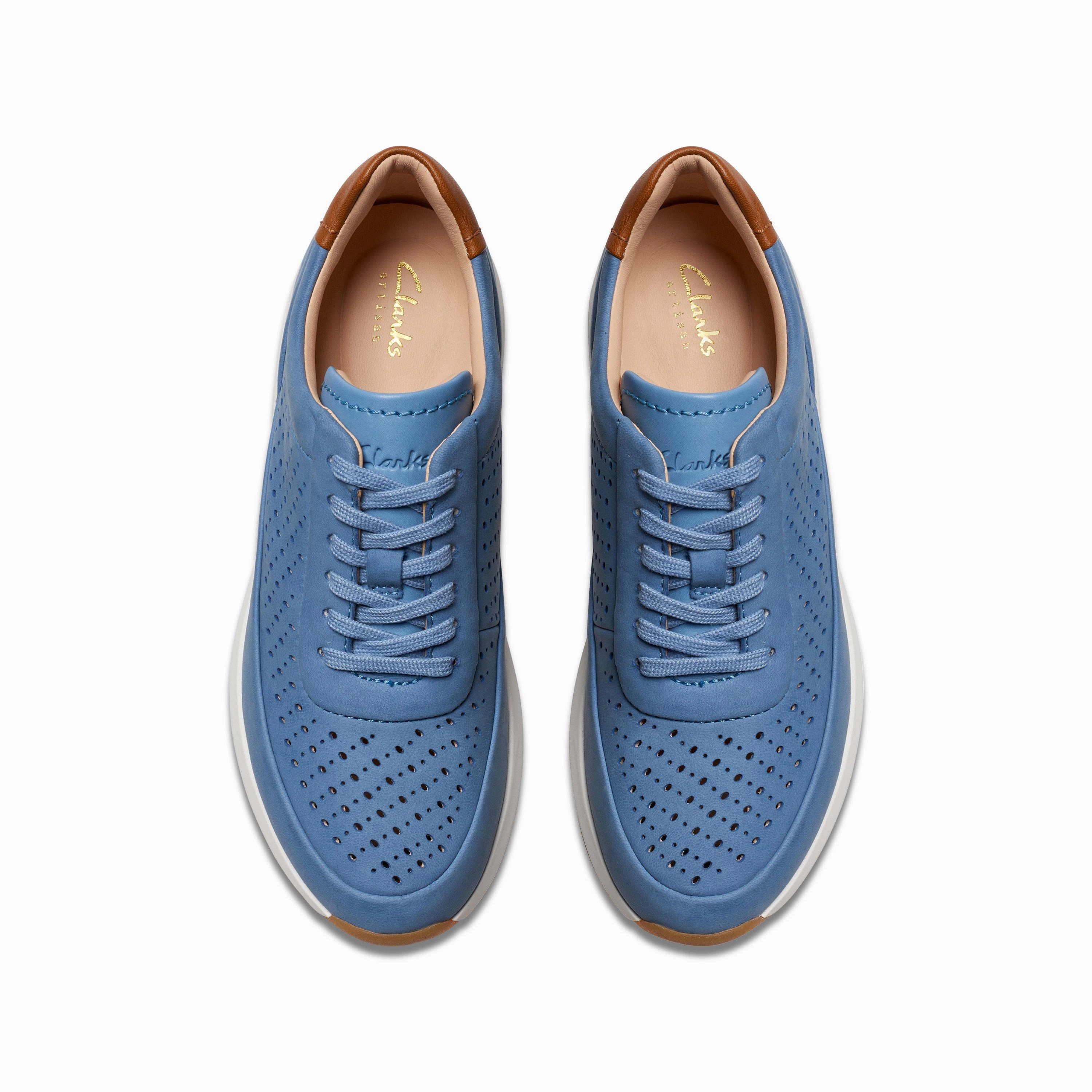 Clarks TIVOLI GRACE in Blue Nubuck