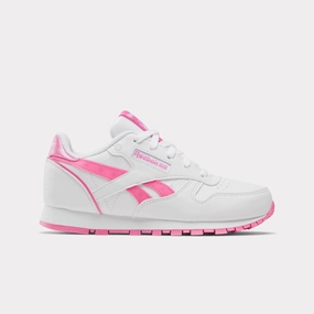 Classic Leather Step 'n Flash Shoes 2.0 (Little Kids) Girls Athletic Shoes on sale