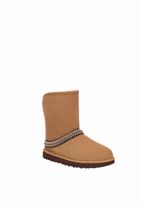 Classic Short Crescent Boots In Chestnut Womens Winter & Rain Boots online