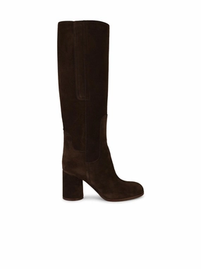 Cleo' Brown Suede Boots Top-rated Womens Boots outlet