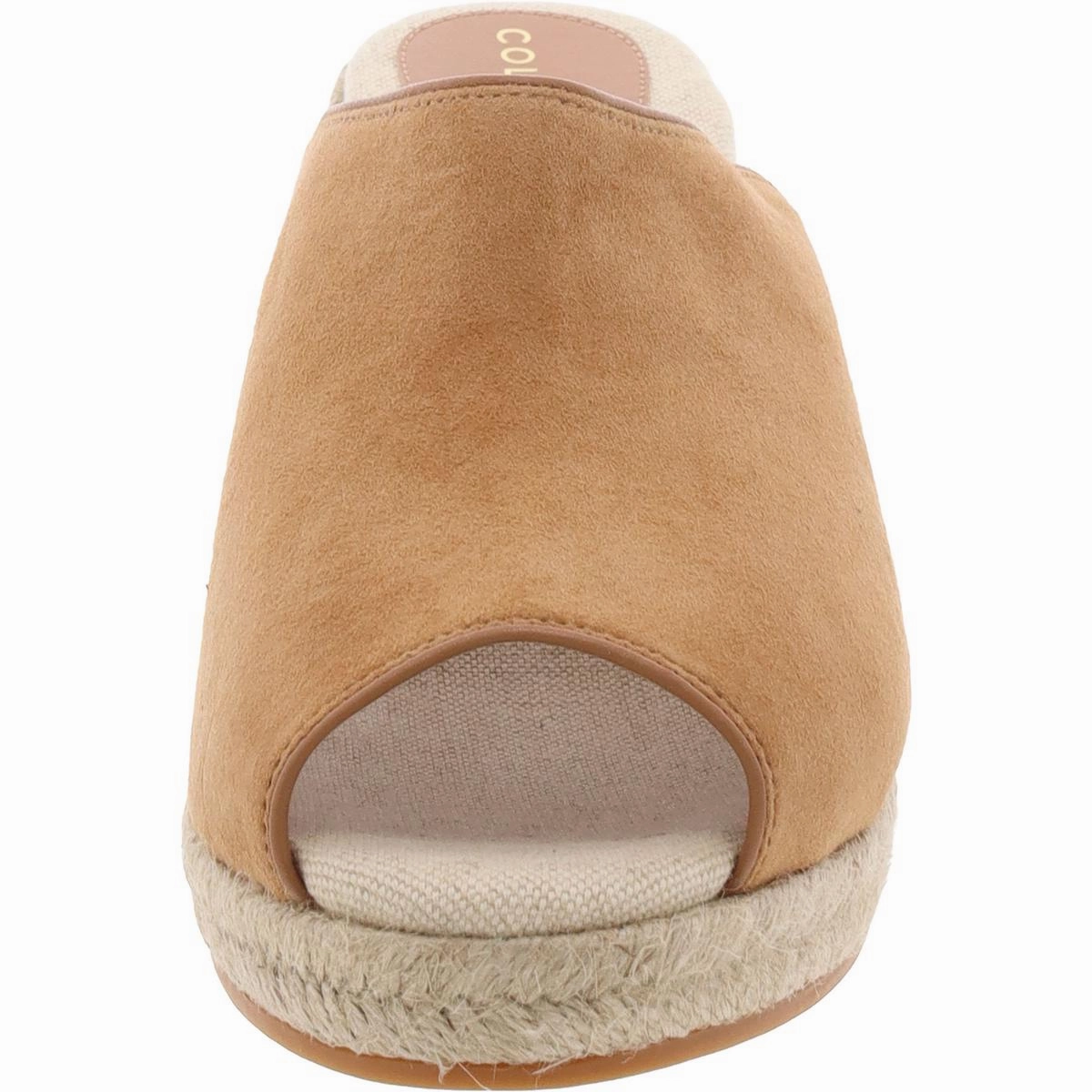 Cloudfeel Southcrest Mule Womens Braided Faux Suede Mule Sandals