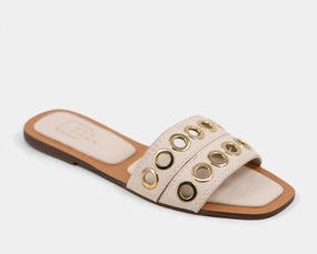 Codie Slide In Bone Cheap Womens Slide Sandals