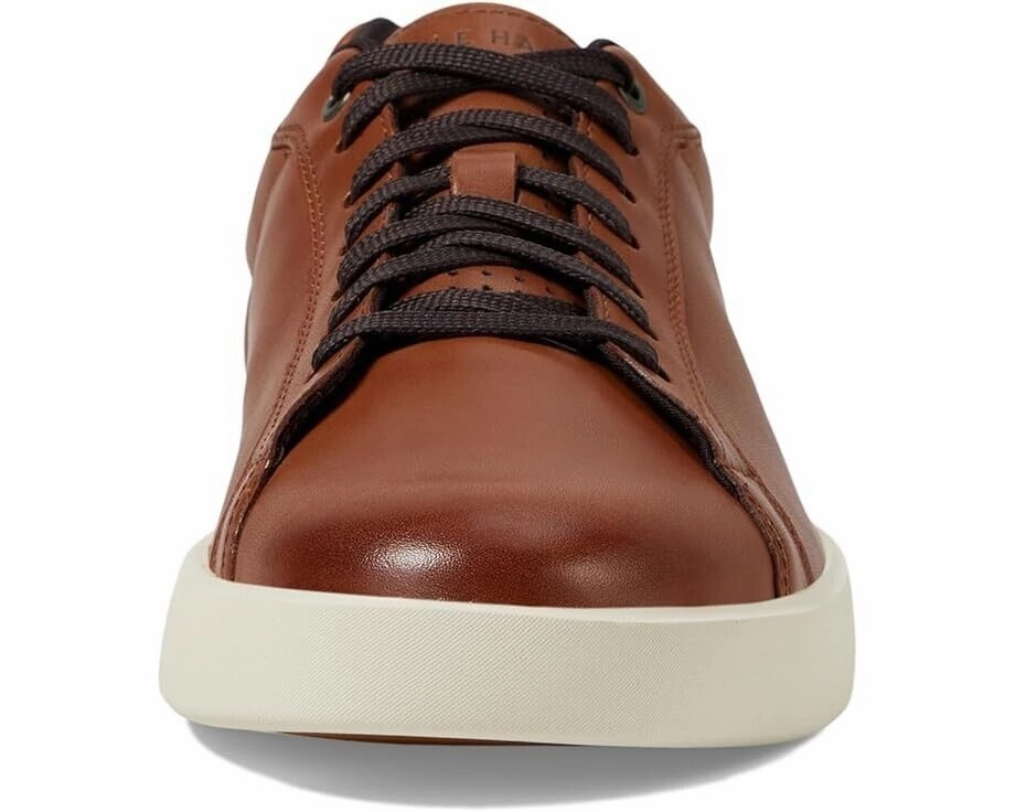 Cole Haan Grand Crosscourt Daily Sneakers Mens 7.5 British Tan Dark Shoes FZP247
