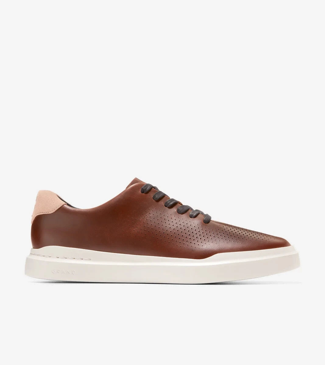Cole Haan GrandPr Rally Laser Cut C38963 Mens 11.5 Acorn Leather Shoes ZPO3709
