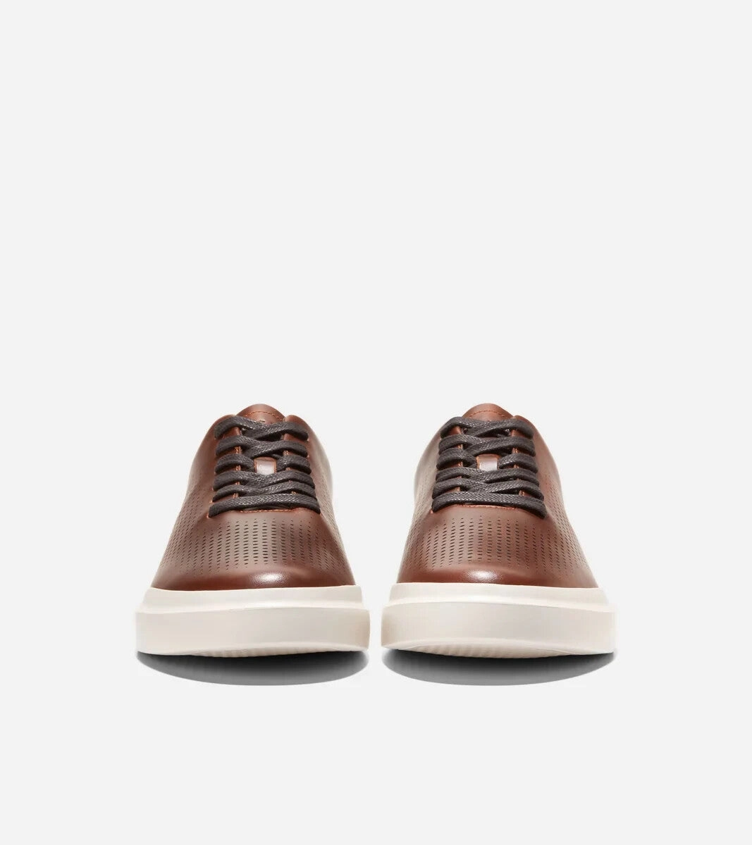Cole Haan GrandPr Rally Laser Cut C38963 Mens 11.5 Acorn Leather Shoes ZPO3709