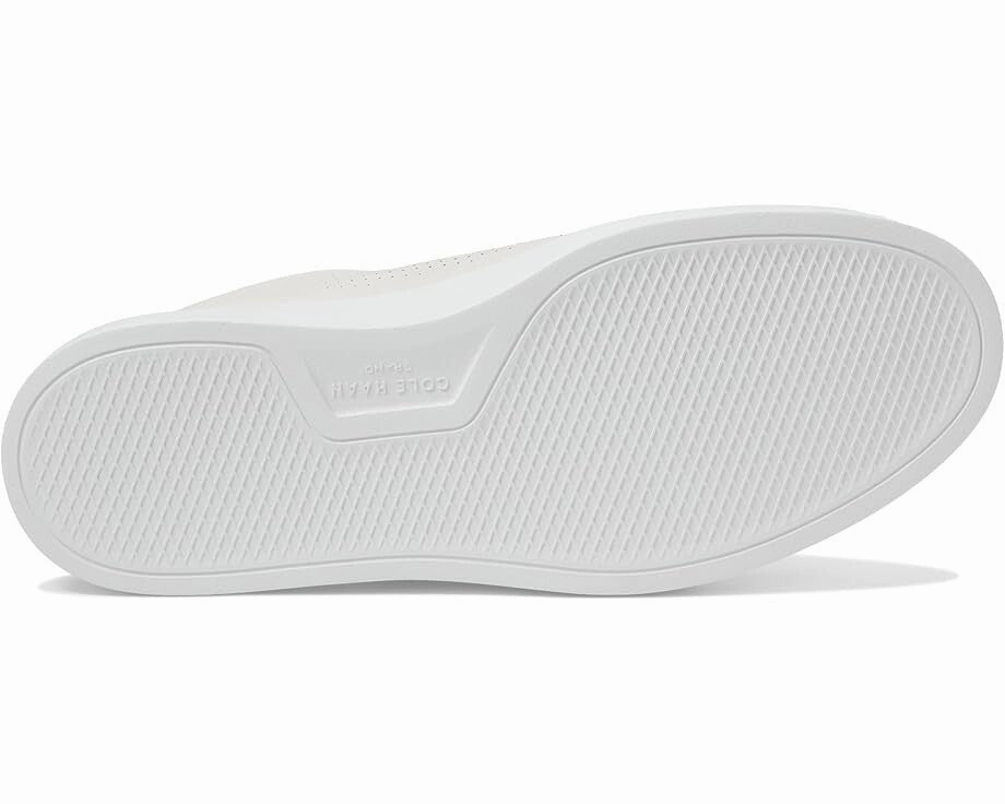 Cole Haan GrandPro Rally Laser Cut C31436 Sneaker Men White Casual Shoes KHD1990 (White,7)