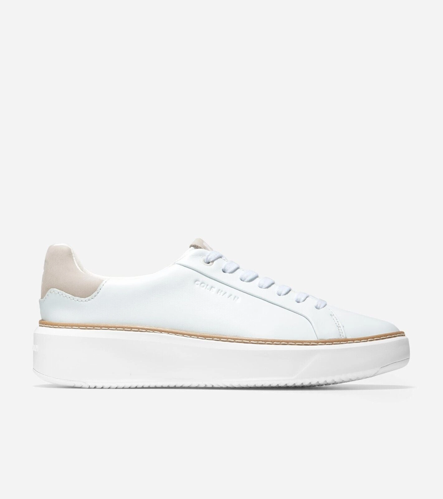 Cole Haan GrandPro Topspin W24775 Sneakers Women US 7 White Casual Shoes KHD1589
