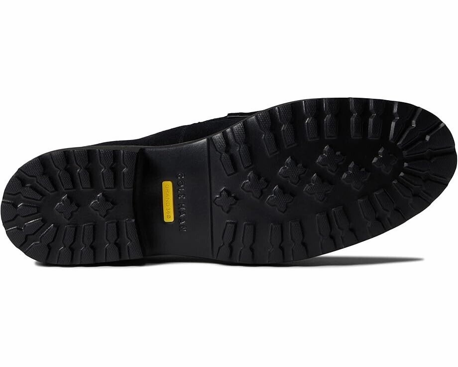 Cole Haan Newburg Lug W24292 Loafer Women's US 8.5 Black Slip On Shoes ZPO2822