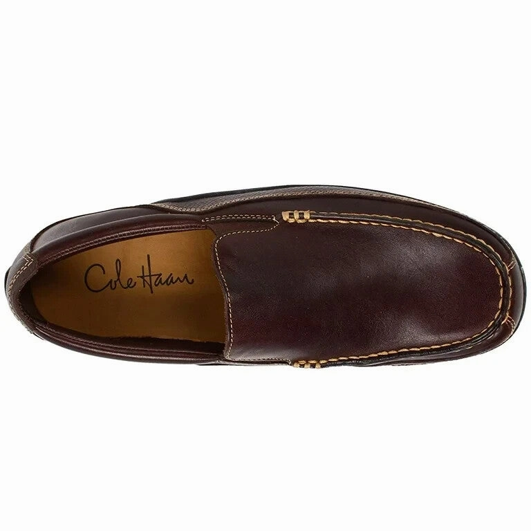 Cole Haan Tucker Venetian C04059 Loafers Men's US 11 Brown Leather Shoes ZOGG19