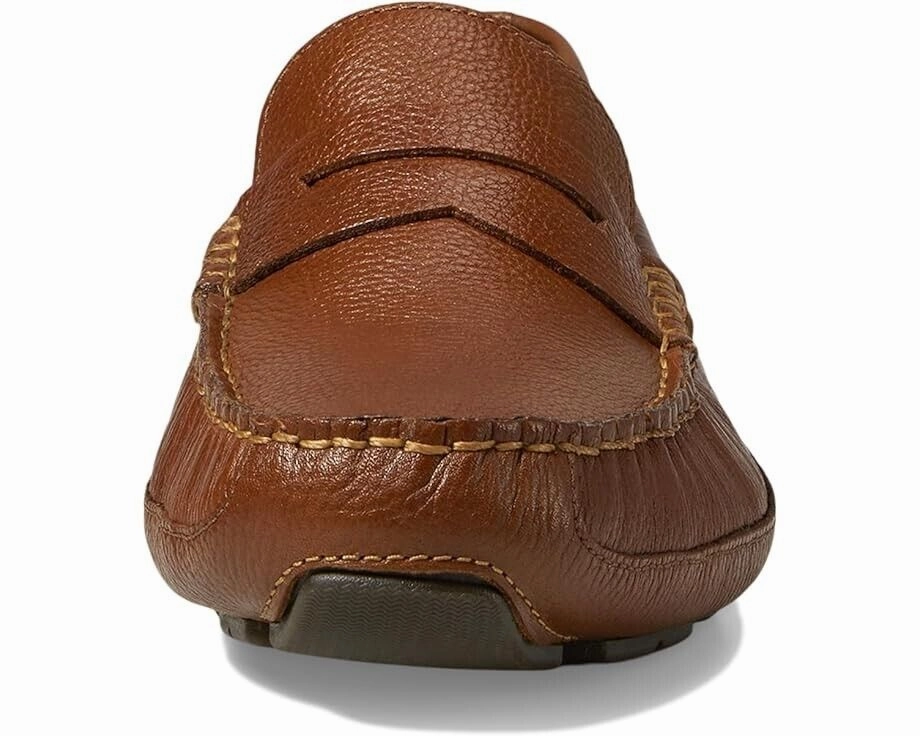 Cole Haan Wyatt Penny Driver Loafer Men's 8.5 Brown Slip-On Casual Shoes RHS2173