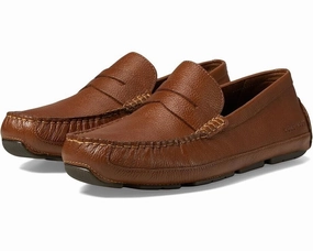 Cole Haan Wyatt Penny Driver Loafer Men's 8.5 Brown Slip-On Casual Shoes RHS2173 Mens Sneakers & Athletic Shoes outlet