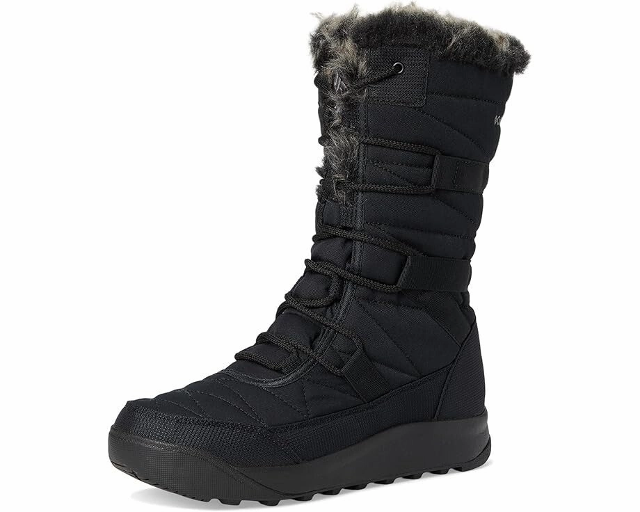 Columbia Minx IV 2079172-010 Women's Black Faux Fur Insulated Snow Boots KHD2269