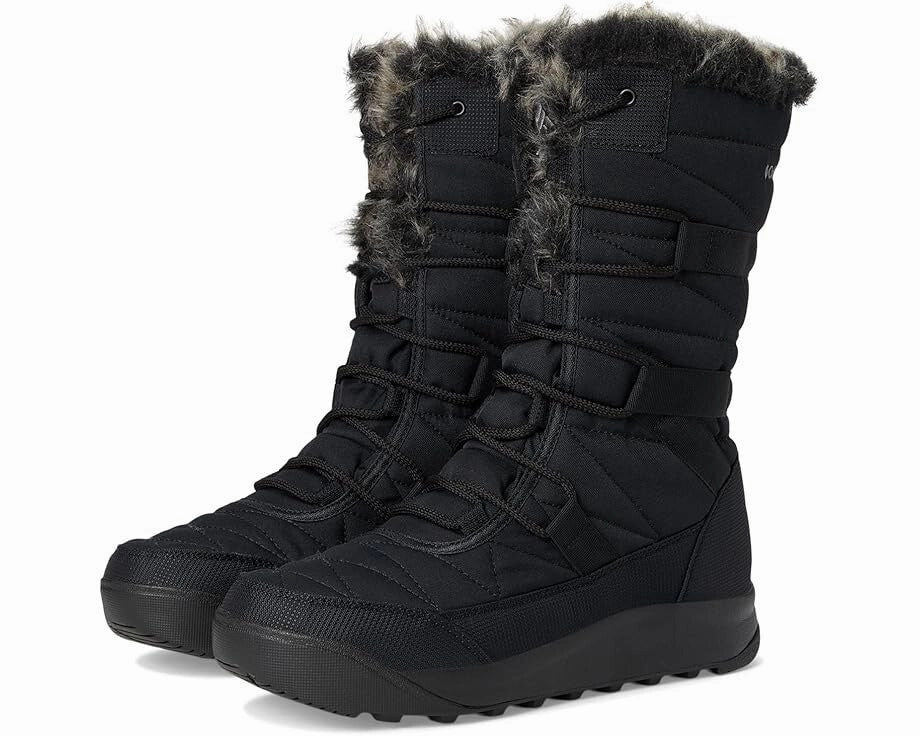 Columbia Minx IV 2079172-010 Women's Black Faux Fur Insulated Snow Boots KHD2269 Top-rated Womens Boots outlet