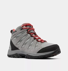 Columbia Redmond III Mid 1940611-088 Women's US 5.5 Gray Walking Boots ZPO2488 Womens Boot Deals Today