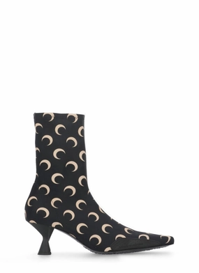 Contrasting Color Moon Pattern Boots Womens Sports Shoes clearance