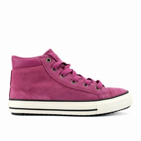 Converse Chuck Taylor All Star Kids' Lilac Suede High Top Sneakers Girls Athletic Shoes on sale