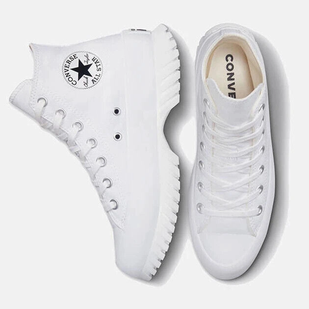 Converse Chuck Taylor All Star Lugged 2.0 A00871C Womens 9.5 White Shoes RHS1872