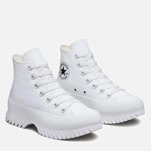 Converse Chuck Taylor All Star Lugged 2.0 A00871C Womens 9.5 White Shoes RHS1872 Womens Sports Shoes clearance