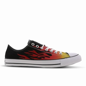 Converse Chuck Taylor All Star OX   Black Textile Low Sneakers Womens Sports Shoes clearance