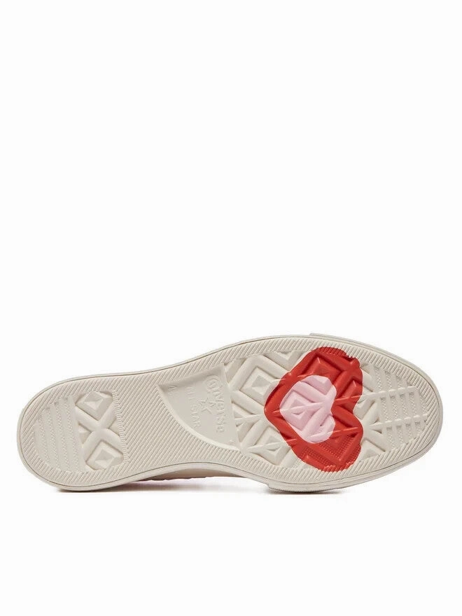 Converse CTAS Lift A09115C Sneaker Women's Pink Platform Y2K Heart Shoes TF6704 (8,Purple)