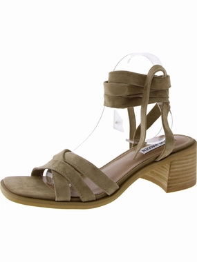 Cory Womens Suede Strappy Strappy Sandals Stylish Womens Sandals for less
