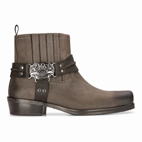Cowboy Real Leather Boots With Square Toe Sale on Mens Chukka Footwear