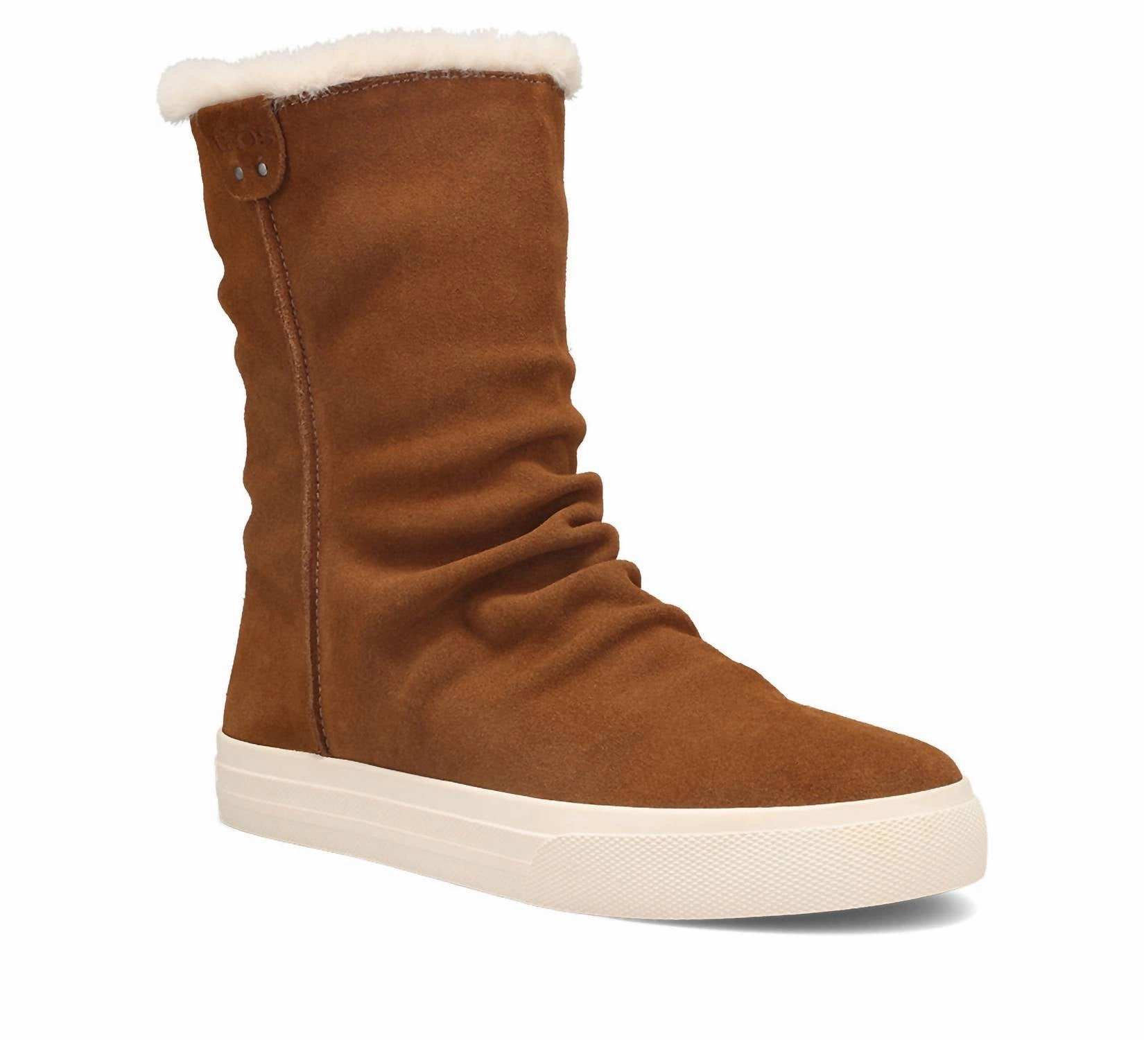 Cozy Chic Mid-Calf Lined Boot In Chestnut Womens Winter & Rain Boots online