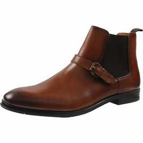 Crawfordd Mens Stretch Faux Leather Chelsea Boots Cheap Mens Boots & Chukkas