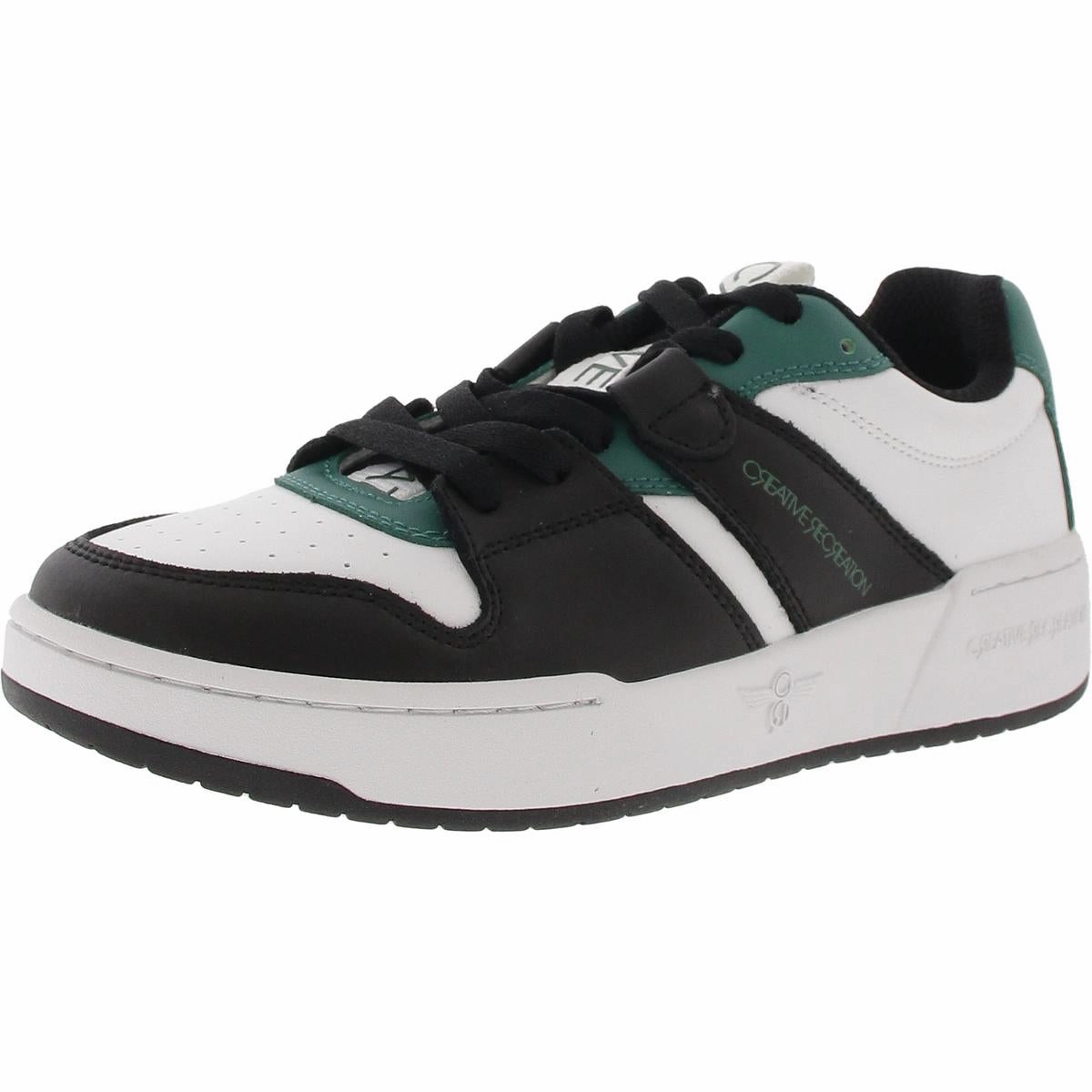 CRJW2053 Womens Logo Leather Running & Training Shoes
