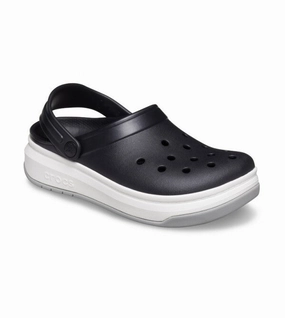 Crocs Crocsband Full Force 206122-066 Clog Men's 9 Black Platform Shoes ERK1501 Mens Sneakers & Athletic Shoes outlet