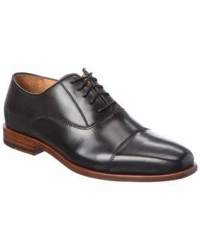 Curatore Cap Toe Leather Oxford Mens Chukka Boots outlet deals