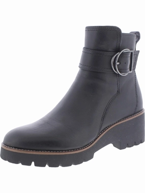 Dagger Womens Leather Waterproof Ankle Boots Womens Fashion Boots outlet store