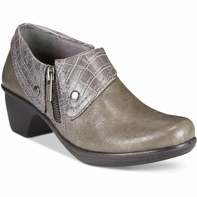 Darcy Womens Faux Leather Slip On Shooties Sale on Womens Trendy Boots