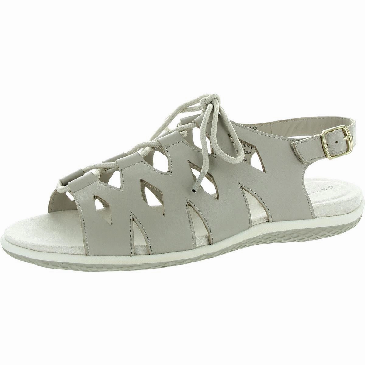 Darcy Womens Lace-Up Leather Slingback Sandals Stylish Womens Sandals discount