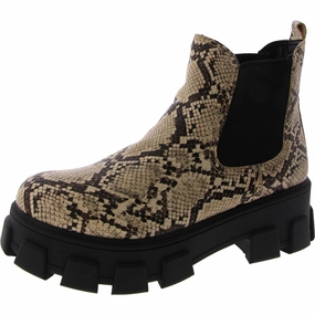 Darielle Womens Platform Ankle Boots Womens Winter Boots promo deal