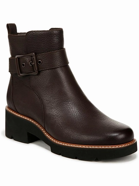 Darry Strap Womens Leather Ankle Booties Cheap Womens Leather Boots