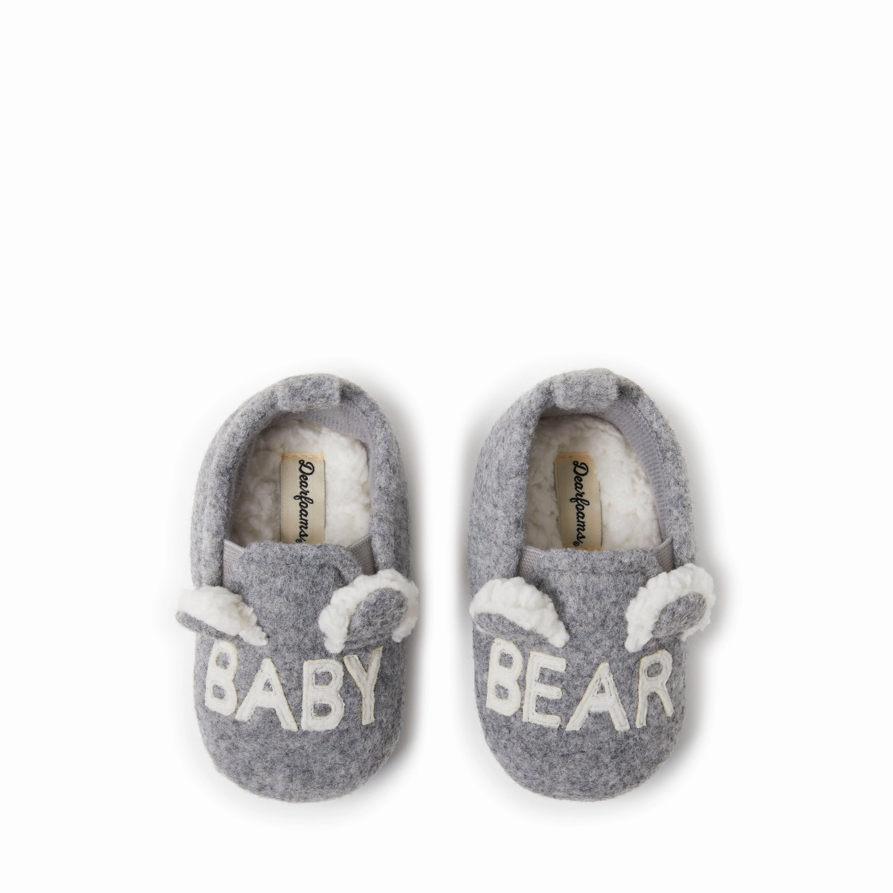 Dearfoams Kid's Casey Baby Bear Family Scuff Slipper Baby & Toddler Shoes on sale