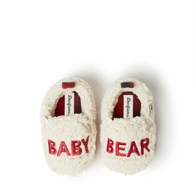 Dearfoams Kids Buffalo Check Baby Bear Closed Back Slipper Baby & Toddler Shoes on sale