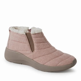 Dearfoams Women's Naomi Double Gore Bootie Indoor/Outdoor Winter Boot Womens Winter & Rain Boots online