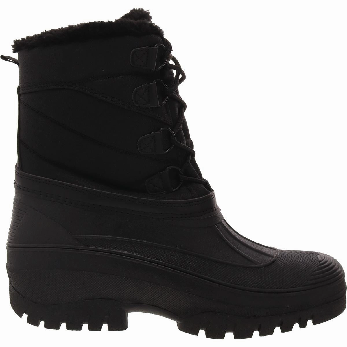 Decker Mens Solid Man Made Winter & Snow Boots