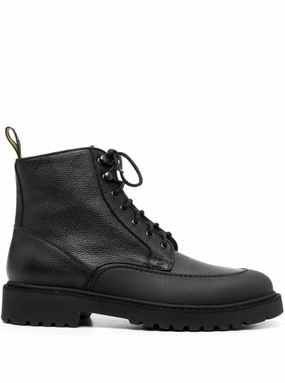 Derby Boots With Textured Leather Buy Mens Chukkas online shop